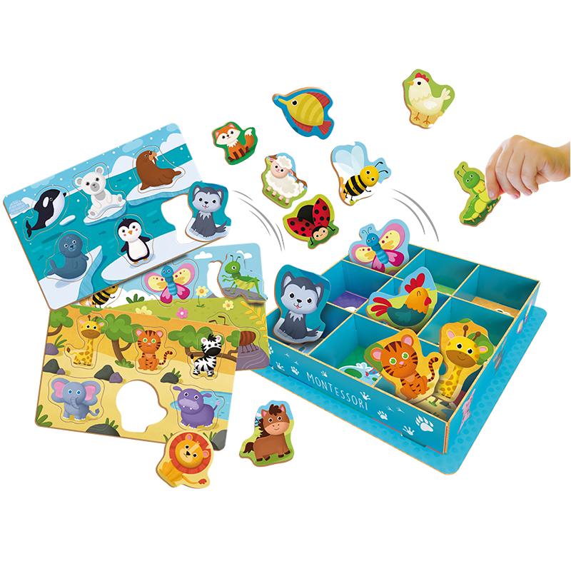 MONTESSORI BOX ONDE VIVEM OS ANIMAIS