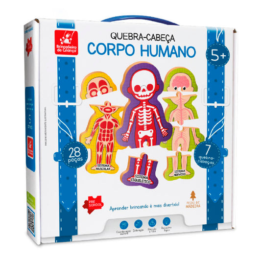 QUEBRA - CABEÇA CORPO HUMANO