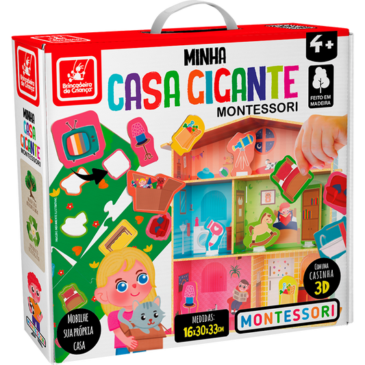 MINHA CASA GIGANTE MONTESSORI