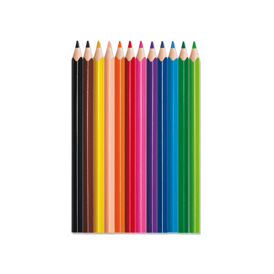 LÁPIS DE COR COLORPEPS STRONG JUMBO 12 CORES