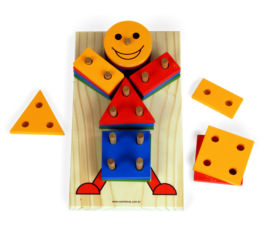 BONECO GEOMÉTRICO